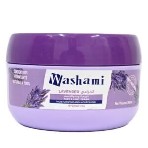 Washami Lavender Moisturizing Face & Body Cream 380ml