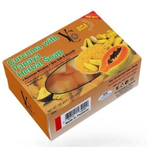Yong Chin Curcuma with Papaya Herbal Soap 100gm